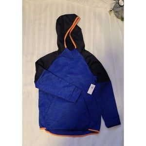 Old Navy Boys Size XL (12) Color Block Techie Fleece Pullover Hoodie .. $27
